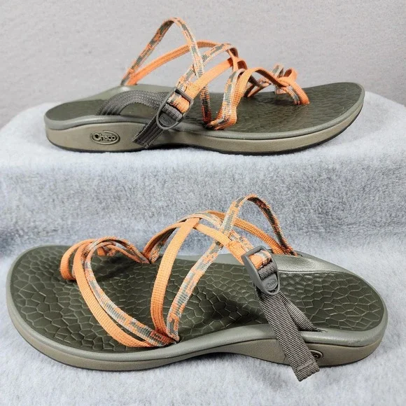 Chaco Zong X Womens Sandals Size 9 Contoured Footbed Adjustable Outdoor Hiking - Picture 2 of 7